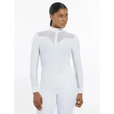 LeMieux Emily Long Sleeve Show Shirt White White UK 6 Show Shirts