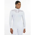 LeMieux Emily Long Sleeve Show Shirt White UK 6 White Show Shirts