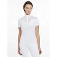 LeMieux Emily Short Sleeve Show Shirt White UK12 White Show Shirts