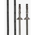 LeMieux Ergo Grip Rubber Reins Havana Havana Cob Rubber Reins