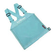 Light blue lemieux eventing toddler walker harness with adjustable straps and black plastic buckles for easy fit