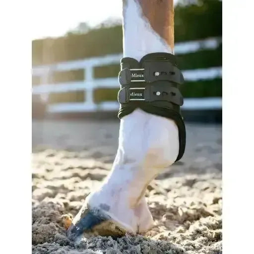 LeMieux Exo-Flex® Fetlock Boot Black/Silver Medium Black/Silver Fetlock Boots