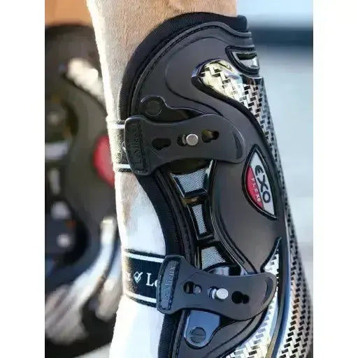 LeMieux Exo-Flex® Tendon Boot Black/Silver Medium Black/Silver Tendon Boots