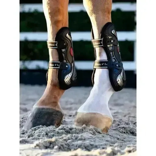 LeMieux Exo-Flex® Tendon Boot Black/Silver Medium Black/Silver Tendon Boots