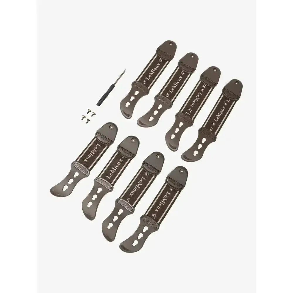 LeMieux Exo-Flex® Tendon Spare Strap Set Brown Medium Brown Tendon Boots