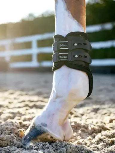 LeMieux Exo-Flex® Fetlock Boot Black/Silver Medium Black/Silver Fetlock Boots
