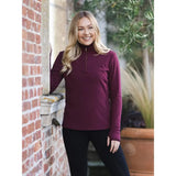 LeMieux Faye Fleece Merlot Merlot 6 Jumpers & Hoodies Barnstaple Equestrian Supplies