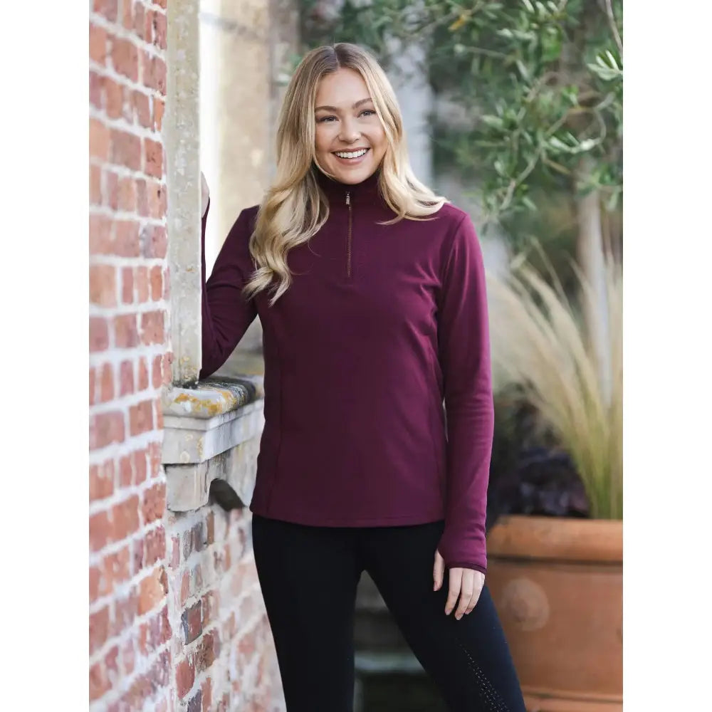 LeMieux Faye Fleece Merlot Merlot 6 Jumpers & Hoodies