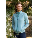 Lemieux Faye Fleece Zip Through Aqua Aqua UK 6 Coats & Jackets