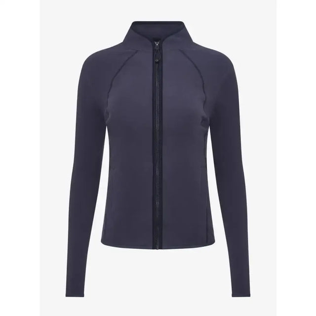 Lemieux Faye Fleece Zip Through Dusk Blue Dusk Blue UK 6 Fleece Tops