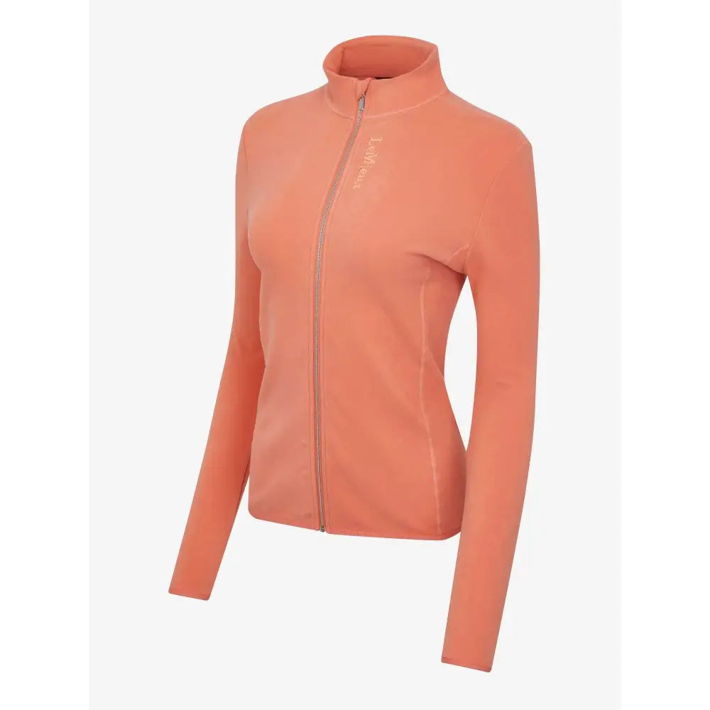 Lemieux Faye Zip Through Fleece Apricot 6 Jumpers & Hoodies
