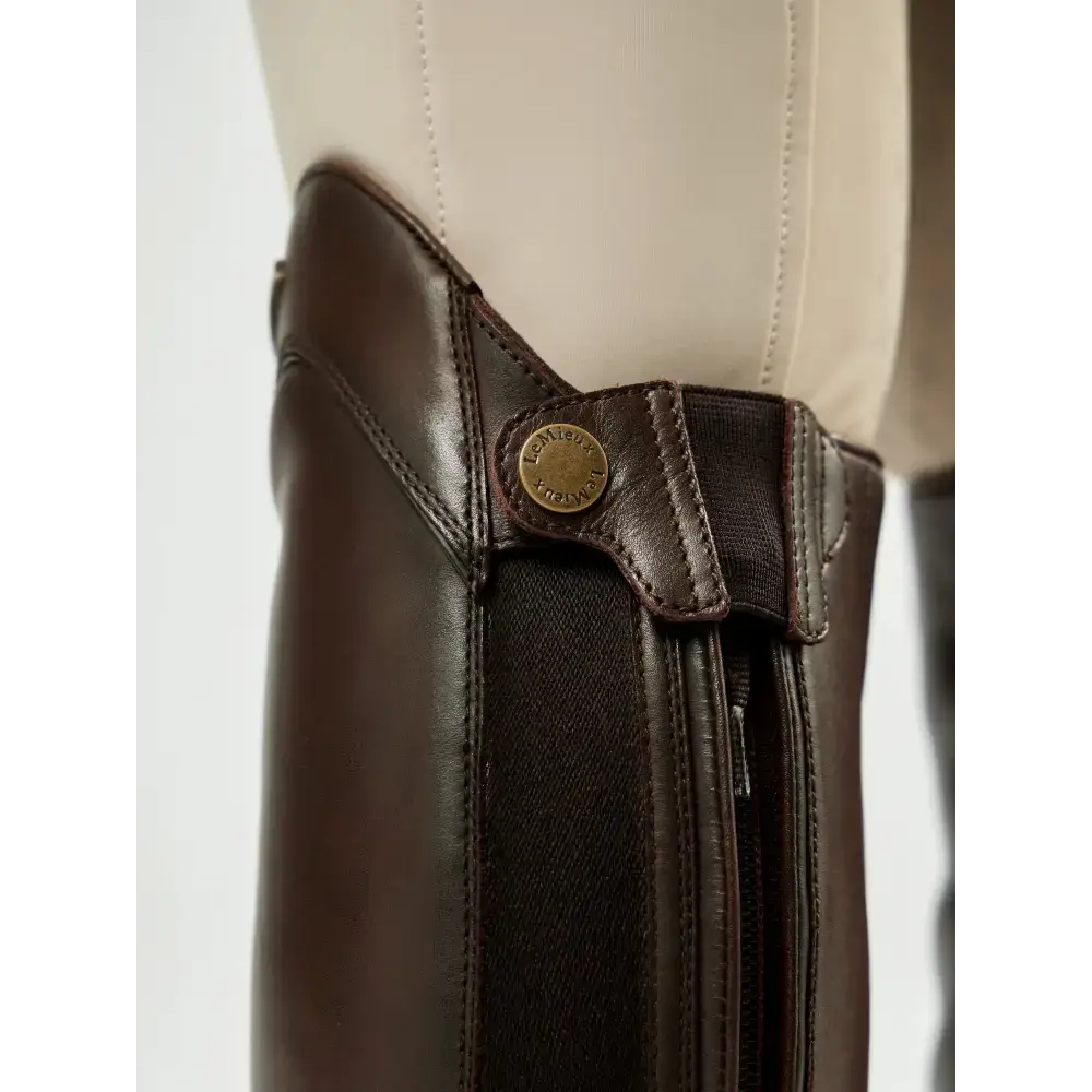 Lemieux Field Riding Boots Brown UK4 Short Slim Long Riding Boots