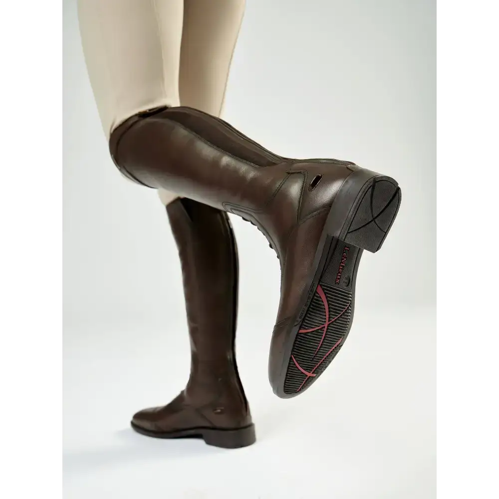 Lemieux Field Riding Boots Brown UK4 Short Slim Long Riding Boots