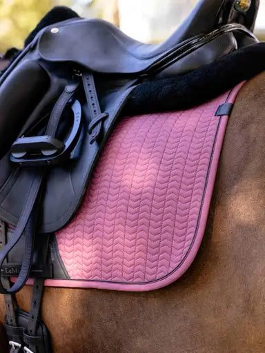 Lemieux Finesse Dressage Square Rosewood Rosewood Small/Medium Dressage Saddle Pads