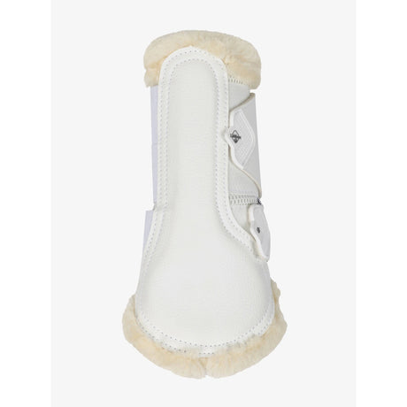 LeMieux Fleece Edged Mesh Brushing Boot White  - Barnstaple Equestrian Supplies