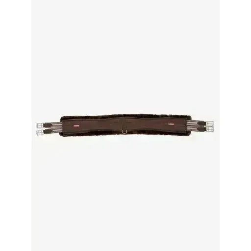 LeMieux Fleece Lined Anatomic Girth Brown/Brown 115 cm Brown Girths
