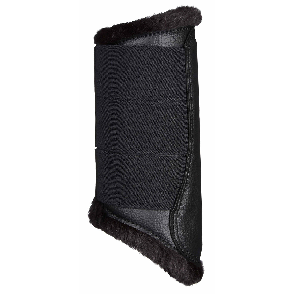 LeMieux Fleece Lined Brushing Boots Black  - Barnstaple Equestrian Supplies
