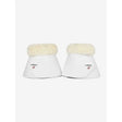 LeMieux Fleece WrapRound Over Reach Boots White - Medium / White - Over Reach Boots