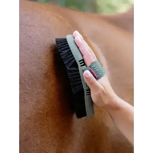 Lemieux Flexi Horse Hair Body Brush Lilac Lilac One Size Body Brushes