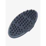 Oval-shaped Lemieux Flexi Massage Brush Petrol with raised nubs for effective grooming