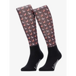 Lemieux Footsie Socks Llamas Damson Damson Small Riding Socks