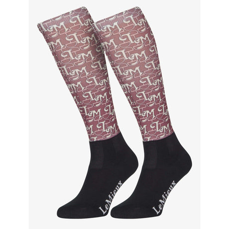 LeMieux Footsie Socks LM Orchid  - Barnstaple Equestrian Supplies