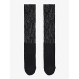 Lemieux Footsie Socks Logo AOP Navy Navy Logo Print Small Riding Socks