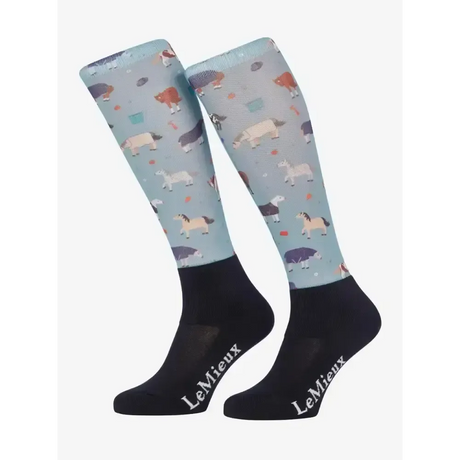 Lemieux Footsie Socks Mini Pony Adult Riding Socks