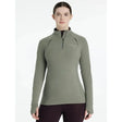 Lemieux Frances Quarter Zip Fleece Rosemary Rosemary UK 10 Fleece Tops