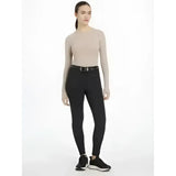 Black lemieux freya pro fitted riding pants with sleek design and subtle stitching details for perfect performance