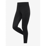 LeMieux Full Grip Brushed Pull On Black Black 6 Riding Tights