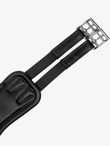 LeMieux Gel-Tek Anatomic Long Stud Girth with Magnet Black 100cm Black Girths