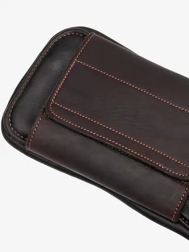 LeMieux Gel-Tek Anatomic Short Stud Girth with Magnet Brown 45cm Brown Stud Girths