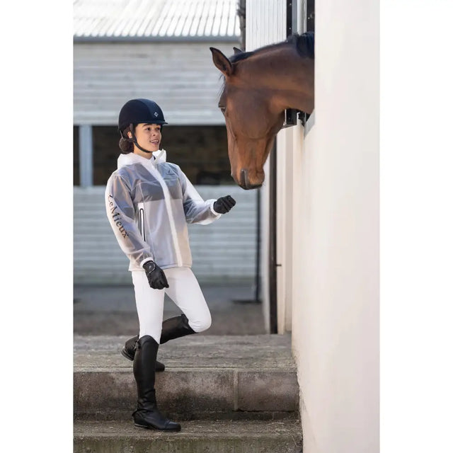 LeMieux Go Aqua Waterproof Jacket Clear Clear XX Large Barnstaple Equestrian Supplies