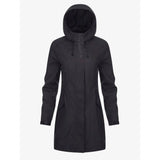 Lemieux Grace Long Rain Jacket Black 6 Outdoor Coats & Jackets Barnstaple Equestrian Supplies