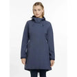 Lemieux Grace Long Rain Jacket Dusk Blue Dusk Blue UK 6 Outdoor Coats & Jackets