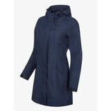 Lemieux Grace Long Rain Jacket Navy 6 Outdoor Coats & Jackets Barnstaple Equestrian Supplies