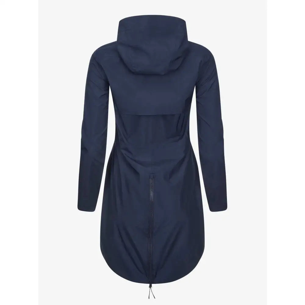 Lemieux Grace Long Rain Jacket Navy 6 Outdoor Coats & Jackets Barnstaple Equestrian Supplies