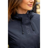 Lemieux Grace Long Rain Jacket Navy 6 Outdoor Coats & Jackets Barnstaple Equestrian Supplies