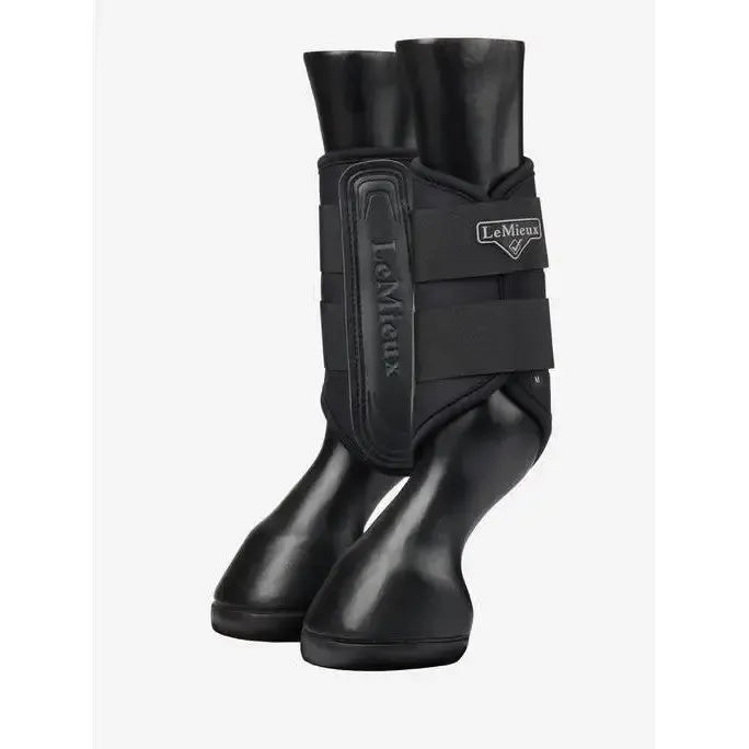 LeMieux Grafter Brushing Boot Black Small Black Brushing Boots