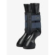 Black lemieux grafter brushing boot guards with dark gray straps and embossed branding for highly durable use