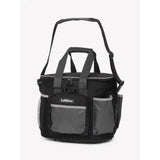 Lemieux grooming bag black utility tote with mesh side pockets and reinforced top handle for tough grooming carry-all