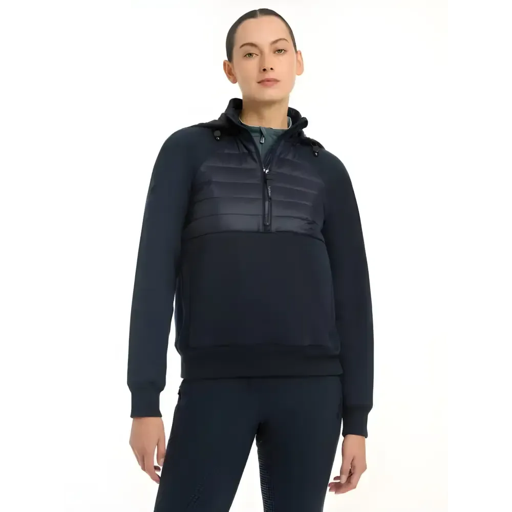 Lemieux Harley Hybrid Hoodie Navy UK 6 Navy Hoodies
