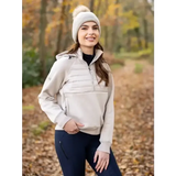 Lemieux Harley Hybrid Hoodie Stone UK 6 Stone Hoodies