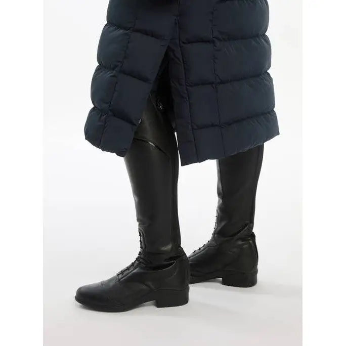 Lemieux Harper Longline Puffer Coat Navy - Coats & Jackets