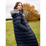 Lemieux Harper Longline Puffer Coat Navy - Coats & Jackets