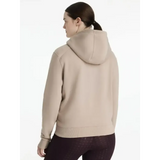 Lemieux Henrietta Half Zip Hoodie Almond Almond UK 6 Hoodies