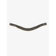 Black leather horse bridle browband with stitched detailing lemieux hobby horse crystal browband brown