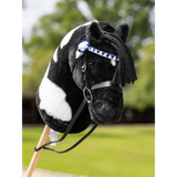 Lemieux Hobby Horse Showing Bridle Black - One Size in  Black for a Toy Pony