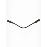 Black leather horse bridle strap with reinforced ends part of lemieux ice crystal brown ice crystal browband